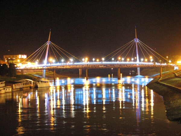 Pontes sobre o Rio Acre (foto recente)